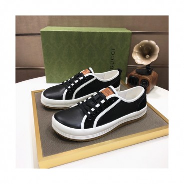 [매장판]Gucci 2021 Men's Leather Sneakers,GUCS1588 - 구찌 2021 남성용 레더 스니커즈,Size(240