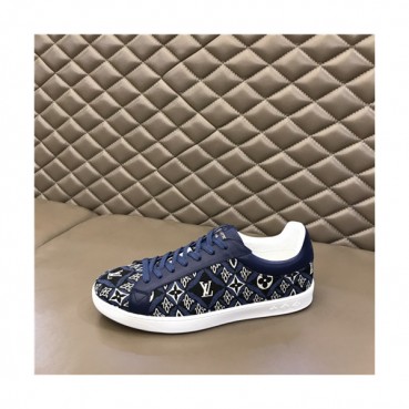 Louis Vuitton 2021 Men's Canvas Sneakers,LOUS2139 - 루이비통 2021 남성용 캔버스 스니커즈,Size(240