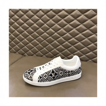 Louis Vuitton 2021 Men's Canvas Sneakers,LOUS2138 - 루이비통 2021 남성용 캔버스 스니커즈,Size(240