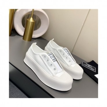 Chanel 2021 Women's Canvas Sneakers,CHAS0646 - 샤넬 2021 여성용 캔버스 스니커즈,Size(225