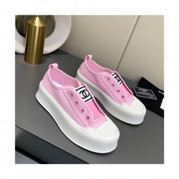 Chanel 2021 Women's Canvas Sneakers,CHAS0645 - 샤넬 2021 여성용 캔버스 스니커즈,Size(225