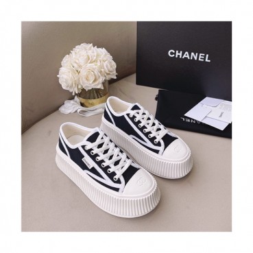 Chanel 2021 Women's Canvas Sneakers,CHAS0639 - 샤넬 2021 여성용 캔버스 스니커즈,Size(225