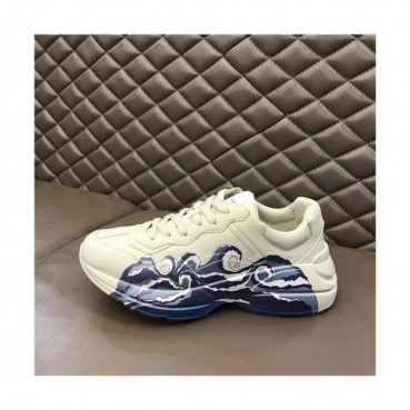 Gucci 2021 Mm/Wm Leather Sneakers,GUCS1574 - 구찌 2021 남여공용 레더 스니커즈,Size(225