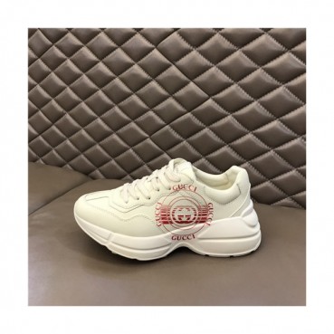 Gucci 2021 Mm/Wm Leather Sneakers,GUCS1568 - 구찌 2021 남여공용 레더 스니커즈,Size(225