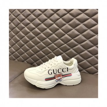 Gucci 2021 Mm/Wm Leather Sneakers,GUCS1564 - 구찌 2021 남여공용 레더 스니커즈,Size(225