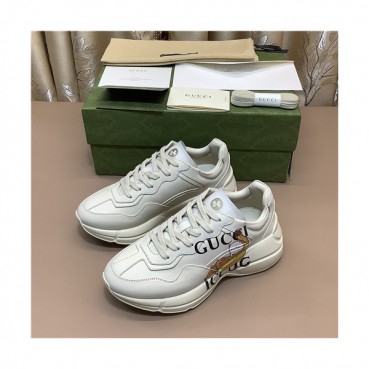 Gucci 2021 Mm/Wm Leather Sneakers,GUCS1563 - 구찌 2021 남여공용 레더 스니커즈,Size(225
