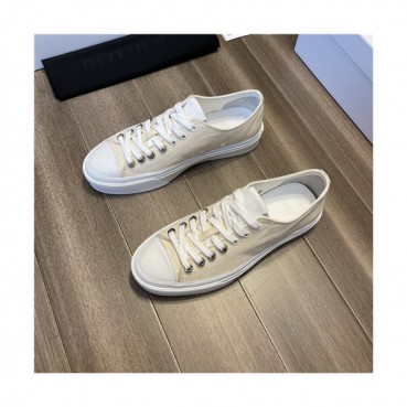 Givenchy 2021 Men's Leather Sneakers,GIVS0176 - 지방시 2021 남성용 레더 스니커즈,Size(240