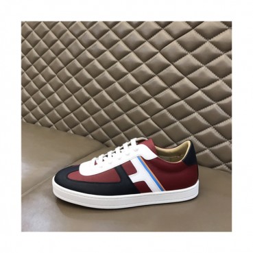 Hermes 2021 Men's Leather Sneakers,HERS0499 - 에르메스 2021 남성용 레더 스니커즈,Size(240