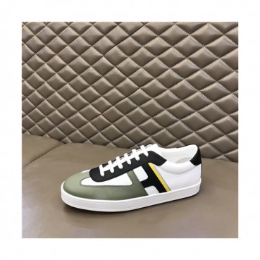 Hermes 2021 Men's Leather Sneakers,HERS0496 - 에르메스 2021 남성용 레더 스니커즈,Size(240