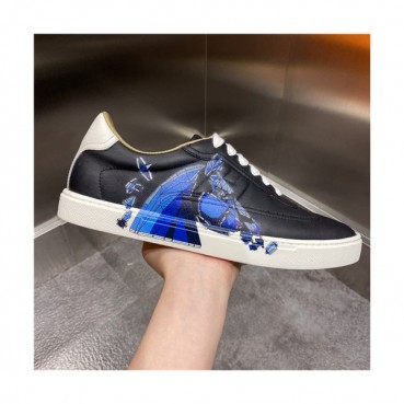 Hermes 2021 Men's Leather Sneakers,HERS0490 - 에르메스 2021 남성용 레더 스니커즈,Size(240