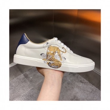 Hermes 2021 Men's Leather Sneakers,HERS0480 - 에르메스 2021 남성용 레더 스니커즈,Size(240