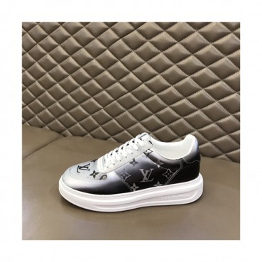 Louis Vuitton 2021 Men's Leather Sneakers,LOUS2121 - 루이비통 2021 남성용 레더 스니커즈,Size(240