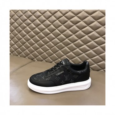 Louis Vuitton 2021 Men's Leather Sneakers,LOUS2116 - 루이비통 2021 남성용 레더 스니커즈,Size(240