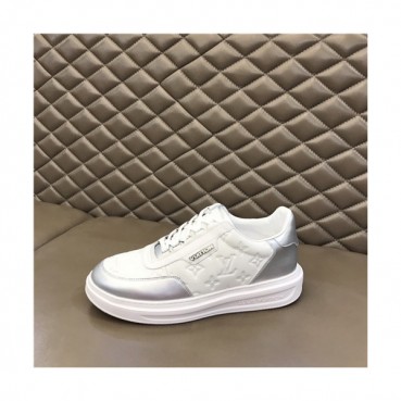 Louis Vuitton 2021 Men's Leather Sneakers,LOUS2117 - 루이비통 2021 남성용 레더 스니커즈,Size(240