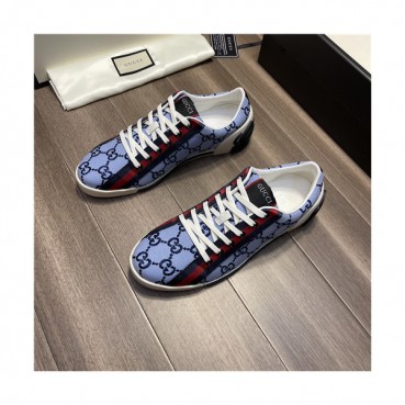 Gucci 2021 Men's Canvas Sneakers,GUCS1561 - 구찌 2021 남성용 캔버스 스니커즈,Size(240