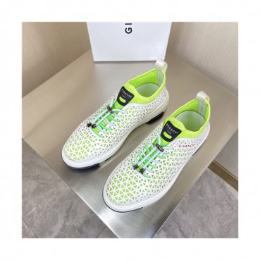 Givenchy 2021 Men's Leather Sneakers,GIVS0173 - 지방시 2021 남성용 레더 스니커즈,Size(240