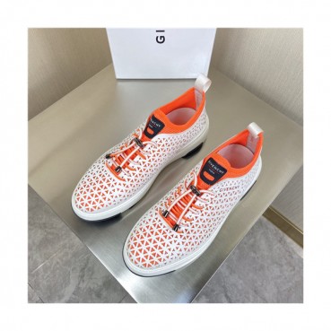 Givenchy 2021 Men's Leather Sneakers,GIVS0172 - 지방시 2021 남성용 레더 스니커즈,Size(240