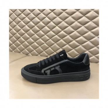 Salvatore Ferragamo 2021 Men's Leather Sneakers,FGMS0557 - 페라가모 2021 남성용 레더 스니커즈,Size(240