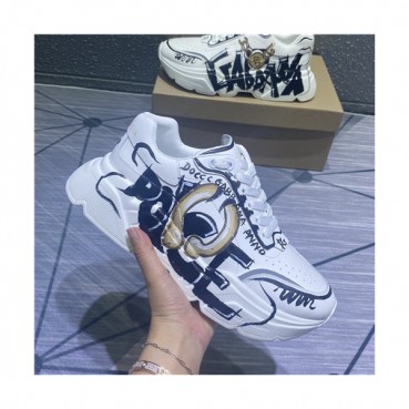 Dolce&Gabbana 2021 Men's Leather Sneakers,DGS0297 - 돌체앤가바나 2021 남성용 레더 스니커즈,Size(240