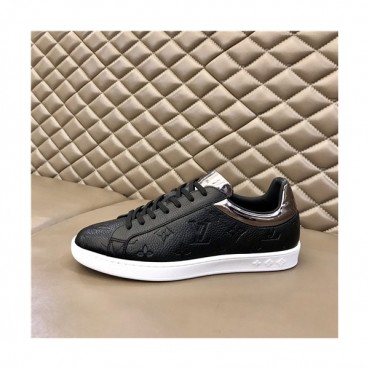 Louis Vuitton 2021 Men's Leather Sneakers,LOUS2102 - 루이비통 2021 남성용 레더 스니커즈,Size(240