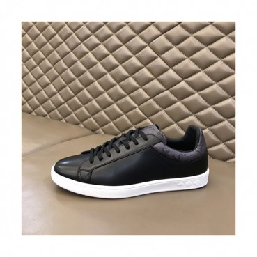 Louis Vuitton 2021 Men's Leather Sneakers,LOUS2099 - 루이비통 2021 남성용 레더 스니커즈,Size(240