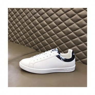Louis Vuitton 2021 Men's Leather Sneakers,LOUS2098 - 루이비통 2021 남성용 레더 스니커즈,Size(240
