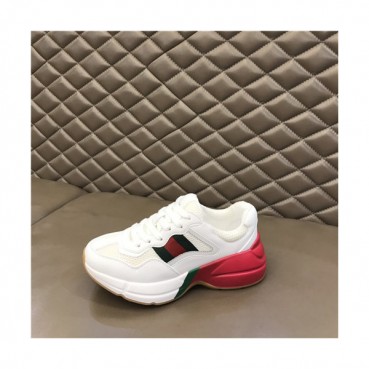 Gucci 2021 Mm/Wm Leather Sneakers,GUCS1558 - 구찌 2021 남여공용 레더 스니커즈,Size(240