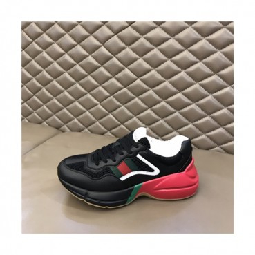 Gucci 2021 Mm/Wm Leather Sneakers,GUCS1556 - 구찌 2021 남여공용 레더 스니커즈,Size(240