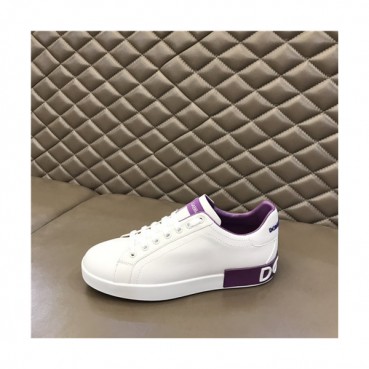 Dolce&Gabbana 2021 Men's Leather Sneakers,DGS0295 - 돌체앤가바나 2021 남성용 레더 스니커즈,Size(240