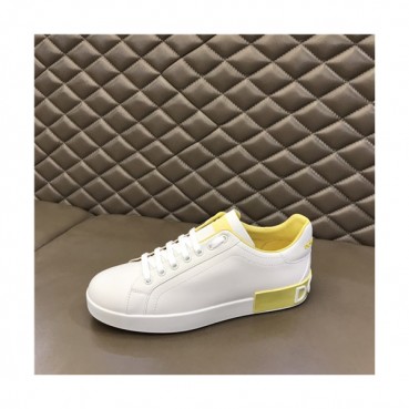 Dolce&Gabbana 2021 Men's Leather Sneakers,DGS0293 - 돌체앤가바나 2021 남성용 레더 스니커즈,Size(240