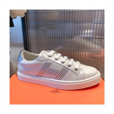 Hermes 2021 Men's Leather Sneakers,HERS0469 - 에르메스 2021 남성용 레더 스니커즈,Size(240