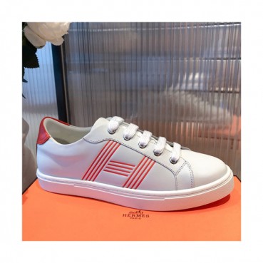 Hermes 2021 Men's Leather Sneakers,HERS0468 - 에르메스 2021 남성용 레더 스니커즈,Size(240