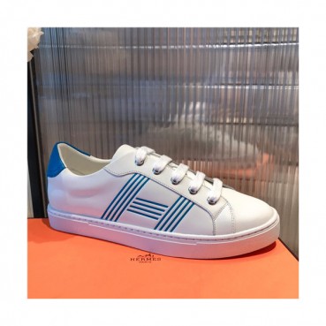 Hermes 2021 Men's Leather Sneakers,HERS0467 - 에르메스 2021 남성용 레더 스니커즈,Size(240