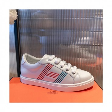 Hermes 2021 Men's Leather Sneakers,HERS0466 - 에르메스 2021 남성용 레더 스니커즈,Size(240