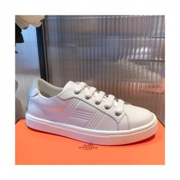 Hermes 2021 Men's Leather Sneakers,HERS0465 - 에르메스 2021 남성용 레더 스니커즈,Size(240
