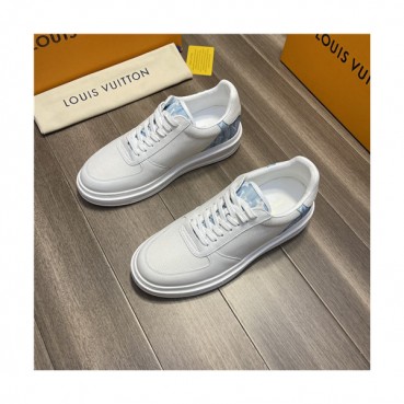 Louis Vuitton 2021 Men's Leather Sneakers,LOUS2070 - 루이비통 2021 남성용 레더 스니커즈,Size(240