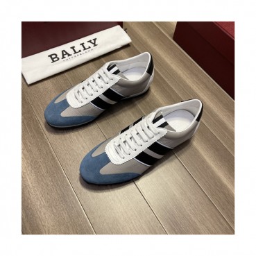 Bally 2021 Men's Leather Sneakers,BALS0174 - 발리 2021 남성용 레더 스니커즈,Size(240