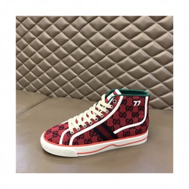 Gucci 2021 Men's Canvas Sneakers,GUCS1525 - 구찌 2021 남성용 캔버스 스니커즈,Size(240