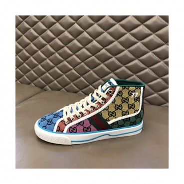 Gucci 2021 Men's Canvas Sneakers,GUCS1524 - 구찌 2021 남성용 캔버스 스니커즈,Size(240