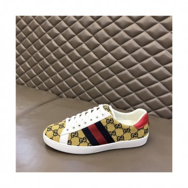 Gucci 2021 Men's Canvas Sneakers,GUCS1523 - 구찌 2021 남성용 캔버스 스니커즈,Size(240