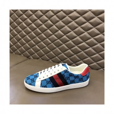 Gucci 2021 Men's Canvas Sneakers,GUCS1520 - 구찌 2021 남성용 캔버스 스니커즈,Size(240