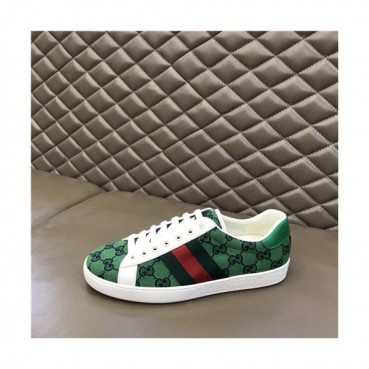 Gucci 2021 Men's Canvas Sneakers,GUCS1519 - 구찌 2021 남성용 캔버스 스니커즈,Size(240