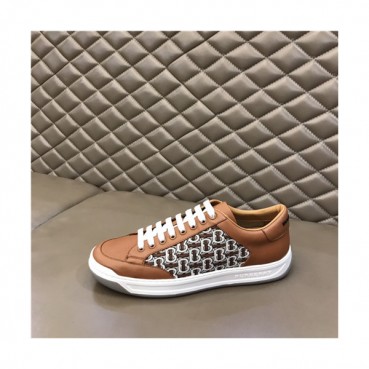 Burberry 2021 Men's Leather Sneakers,BURS0175 - 버버리 2021 남성용 레더 스니커즈,Size(240