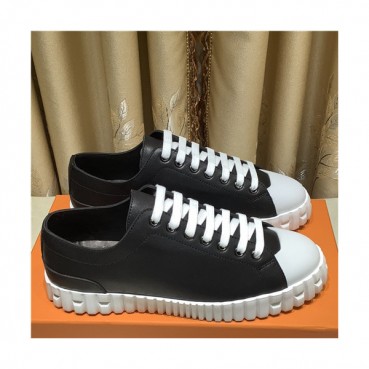 Hermes 2021 Men's Leather Sneakers,HERS0441 - 에르메스 2021 남성용 레더 스니커즈,Size(240