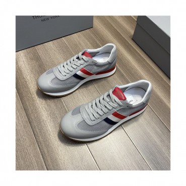 Thom Browne 2021 Men's Leather Sneakers,THOMS0051 - 톰브라운 2021 남성용 레더 스니커즈,Size(240