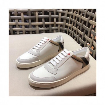 Burberry 2021 Men's Leather Sneakers,BURS0169 - 버버리 2021 남성용 레더 스니커즈,Size(240