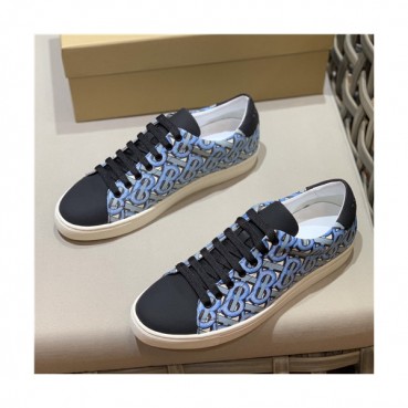 Burberry 2021 Men's Leather Sneakers,BURS0165 - 버버리 2021 남성용 레더 스니커즈,Size(240