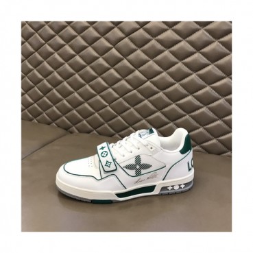 [매장판]Louis Vuitton 2021 Men's Leather Sneakers,LOUS1991 - 루이비통 2021 남성용 레더 스니커즈,Size(240