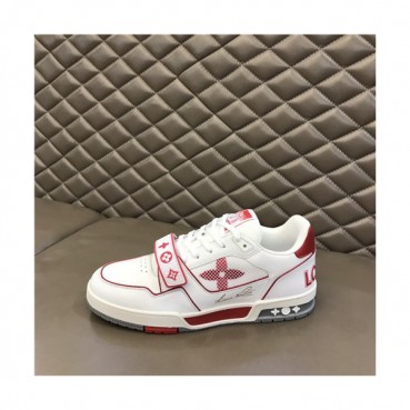 [매장판]Louis Vuitton 2021 Men's Leather Sneakers,LOUS1990 - 루이비통 2021 남성용 레더 스니커즈,Size(240