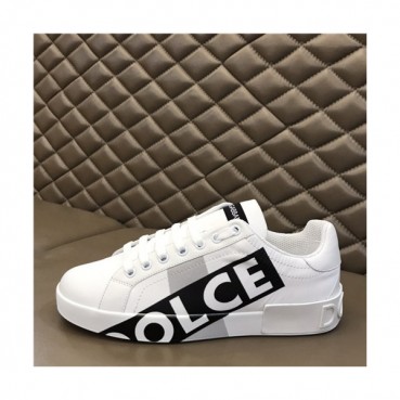 Dolce&Gabbana 2021 Men's Leatehr Sneakers,DGS0286 - 돌체앤가바나 2021 남성용 레더 스니커즈,Size(240